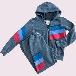 Aviator Nation Hoodie Jacket and Sweatpants